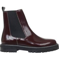 ANGULUS Støvle med Elastik Kvinde 1422/019 Amerone/sort Chelsea Boots Str 36 - hos Magasin