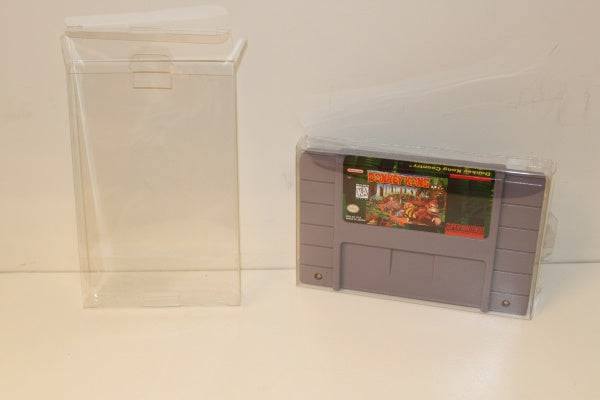 Skyddsbox (Game Protector) Super Nintendo (USA Kassett) (låsbar)