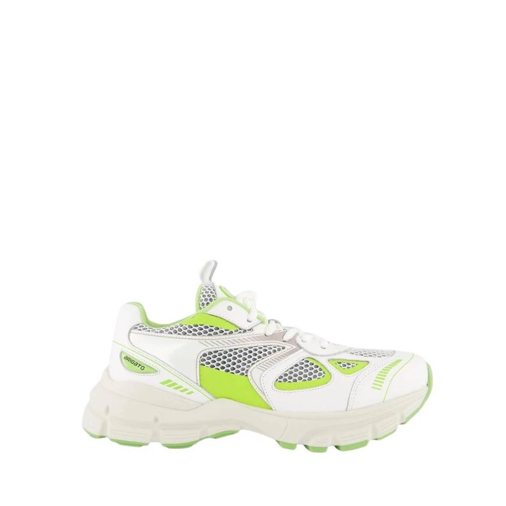Axel Arigato Marathon Runner i Hvid/Grøn - Sko - Dame - Hvid - 37 EU -