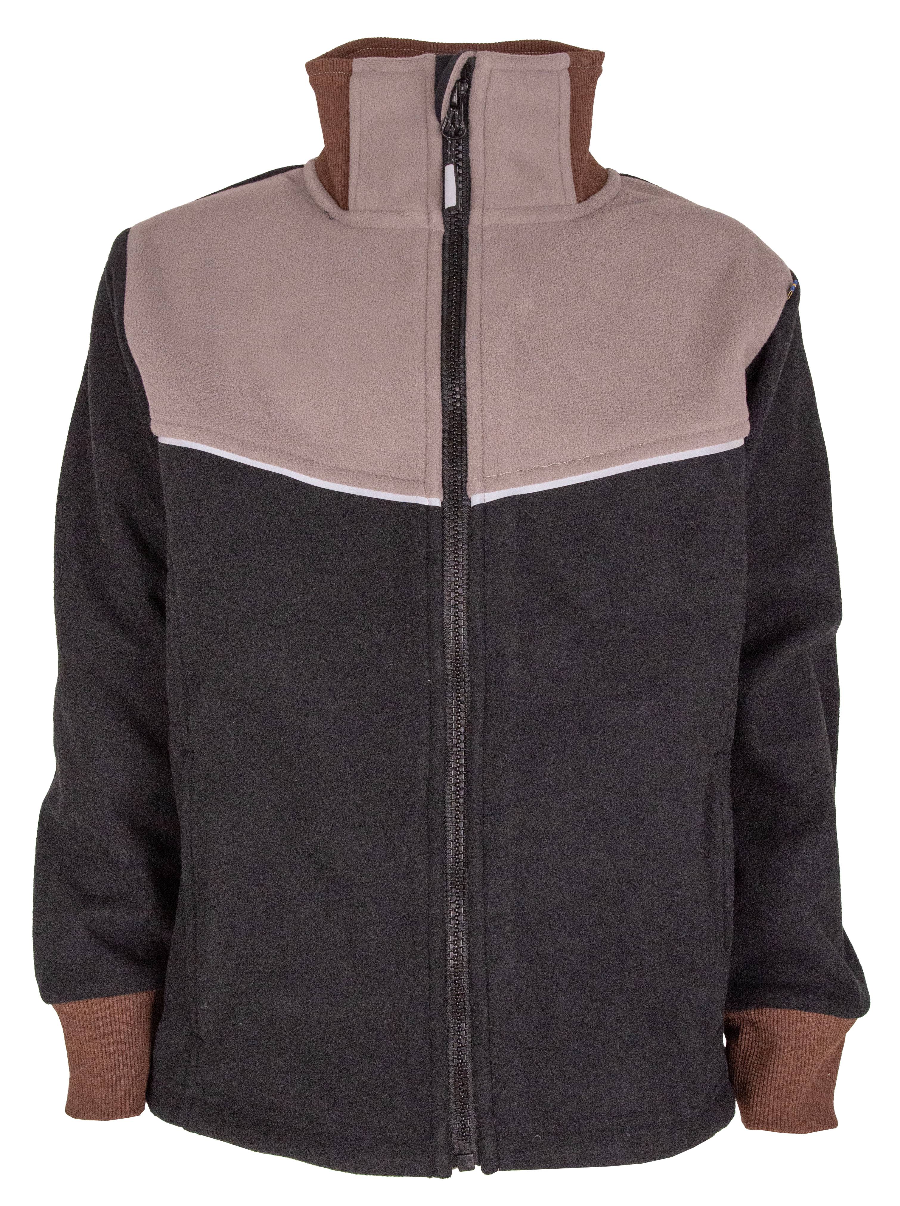 Lindberg Kids' Stormy Jacket Windfleece Grey/black, 80