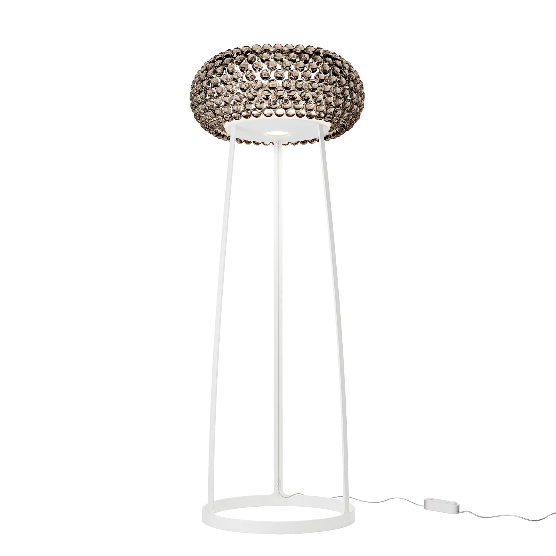 Caboche Plus Grande Gulvlampe - Grigio - Foscarini.