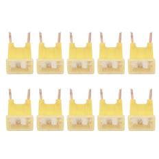 10PCS Straight Male Terminal Fuse 60A 32V FLM Automotive Male Terminal Fuse Replacement