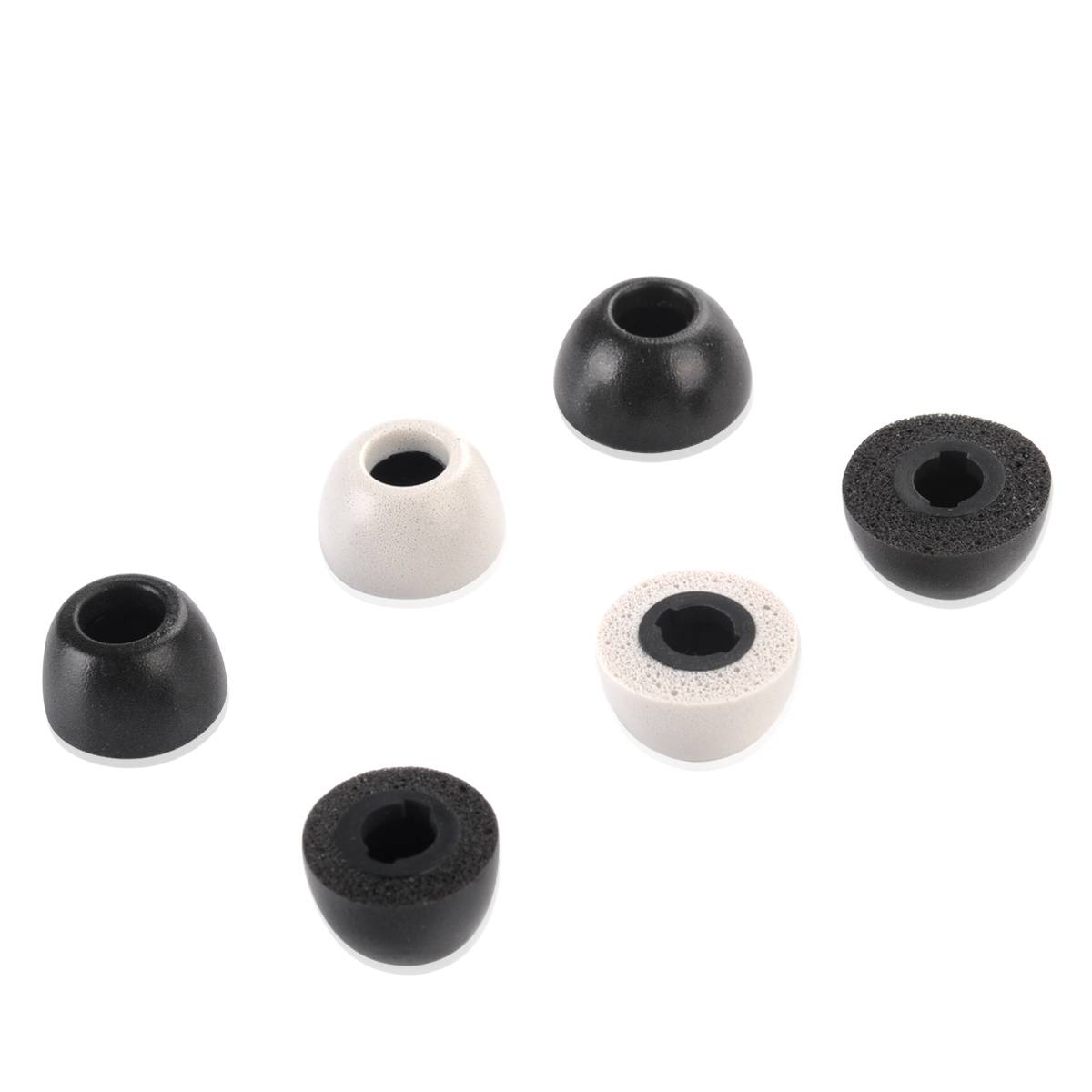 Memory Foam Ear Tips for Oneplus Buds 3 Buds Pro2 Eartips for HAYLOU W1 ANC Edifier X5 Pro Earbuds Tips Anti-Slip Noise Reducing