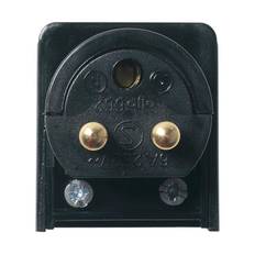Lamppropp Schneider Electric Renova 2-pol J Svart