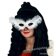 Carneval ögonmask, Vit