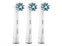 (ComputerSalg) Oral-B Cross Action 4 pack - Sæt til udskiftning af børstehoved - til tandbørste (pakke med 4)