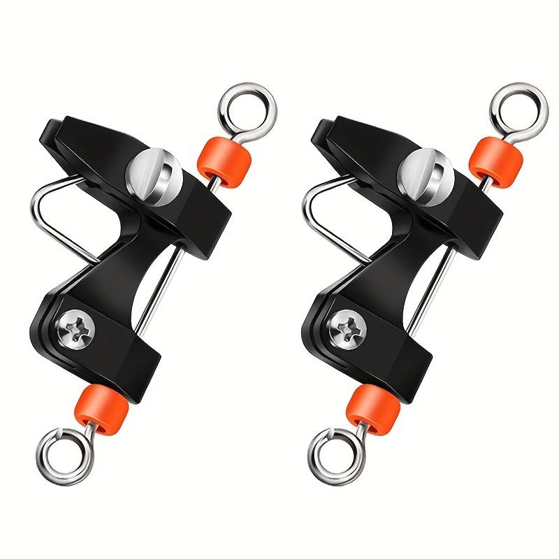 2pcs Fishing Line Release Clips Line Splitters For Trolling Sea Fishing Additions