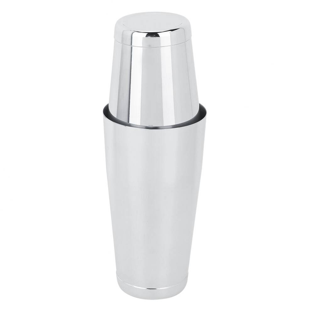 Professionel bartender's choice, holdbart rustfrit stål 304, todelt Boston cocktail shaker sæt, vægtet til barbrug med høj volumen, opvaskemaskine