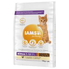 Økonomipakke: IAMS tørfoder til katte 2 x 10/15 kg - Vitality Kitten Fresh Chicken (2 x 10 kg)