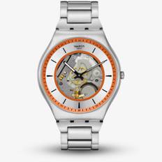 Swatch Essence Of Spring Skeleton Dial Watch SS07S144G