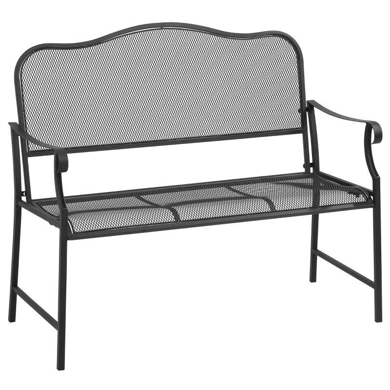 Trädgårdsbänk 2-sits 113x58x98cm