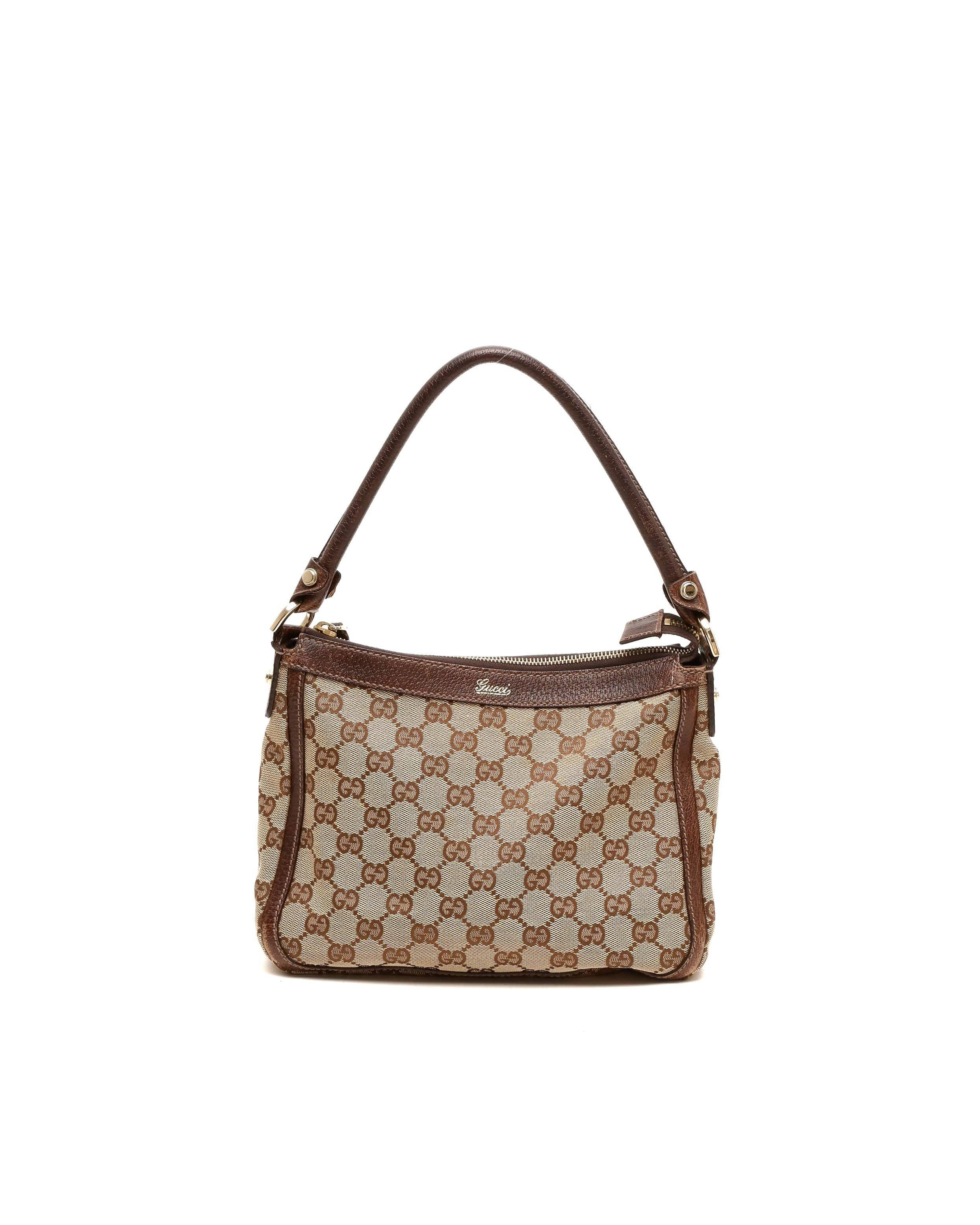 Gucci GG Shoulder Bag - Beige - One Size