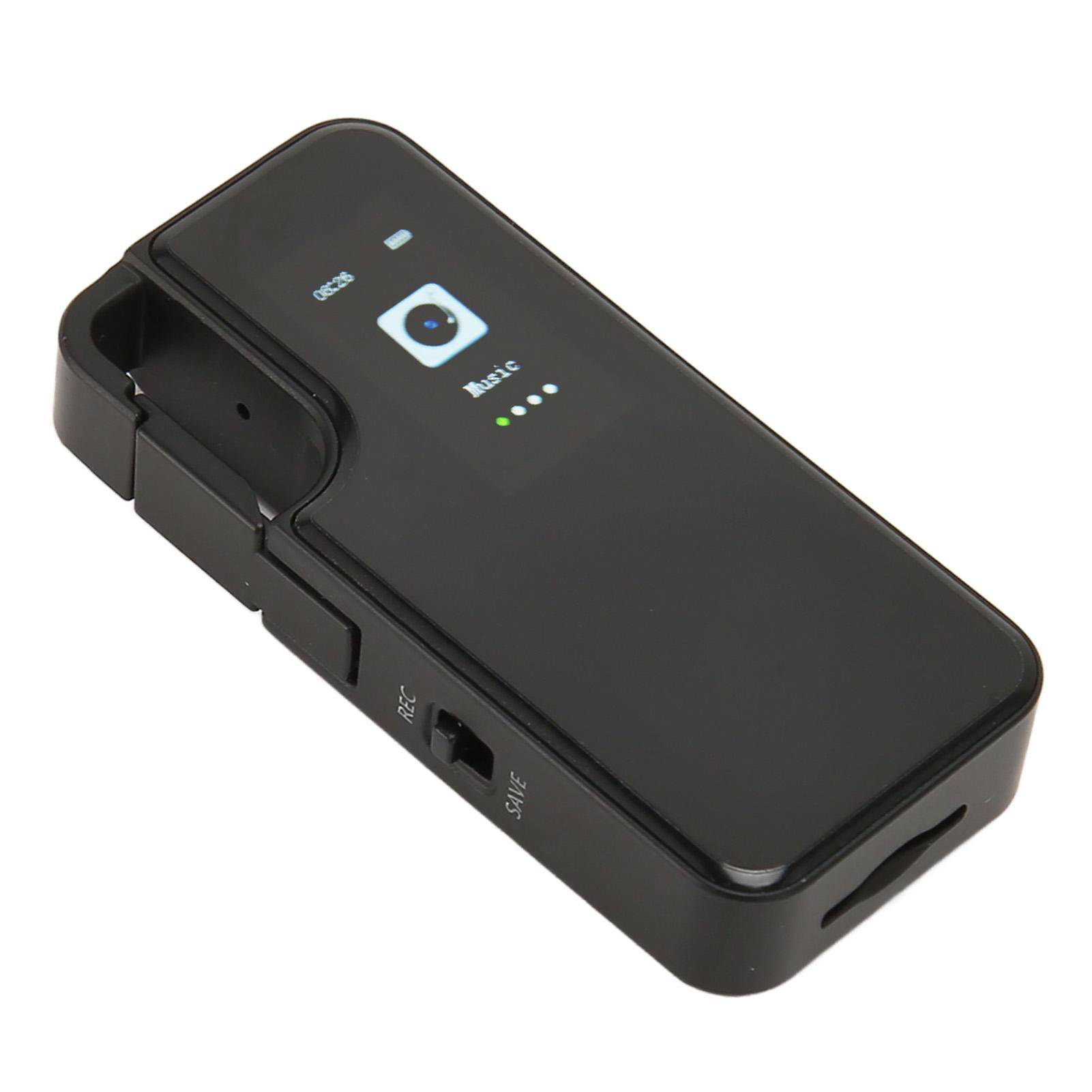 Röstaktiverad inspelare Professionell HD Brusreducering Inspelning med ett klick MP3-spelare Mini Röst 16GB