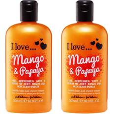 2st I Love Mango & Papaya Bubble Bath & Shower Créme - 500 ml