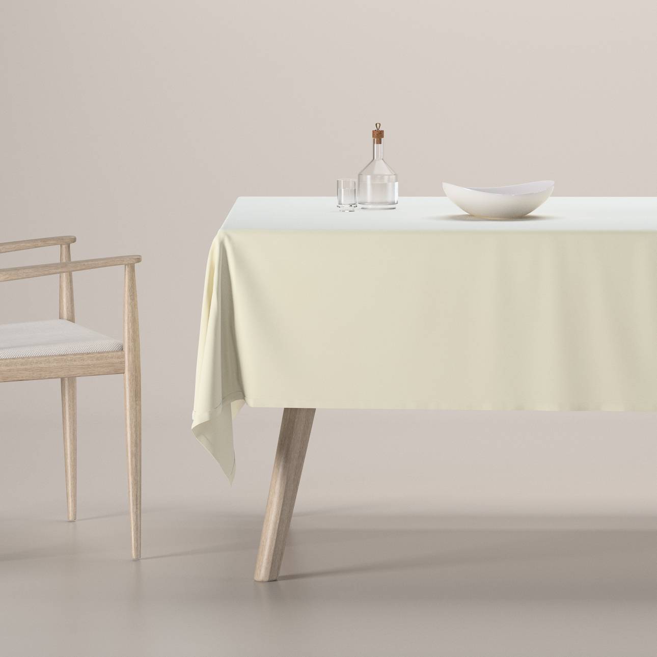 Rektangulære borddug, OffWhite, Velvet