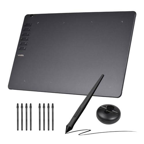 TOUISEDGI VINSA T906 Ultra-thin Graphics Drawing Tablet with Battery- Stylus 8192 Levels Pressure for Artists Designers Android MAC (TOUISEDGIC7ZjT-3)