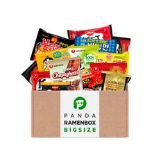 Panda RamenBox Big Size - Op til 15 Mest Populære Nudler Kit - Instant nudler & kopnudler