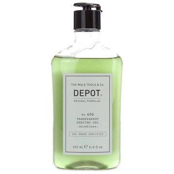 Depot No. 406 Transparent Shaving Gel Brushless 200 ml