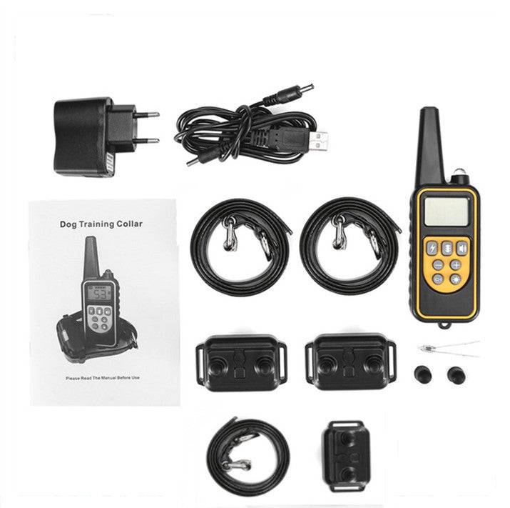 800m Electric Dog Training Collar Anti-barking Device - Black3 US