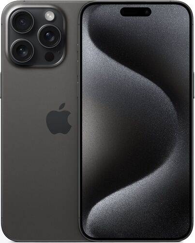 iPhone 15 Pro Max | 256 GB | Dual-SIM (2 x eSIM) | Titaniumsvart