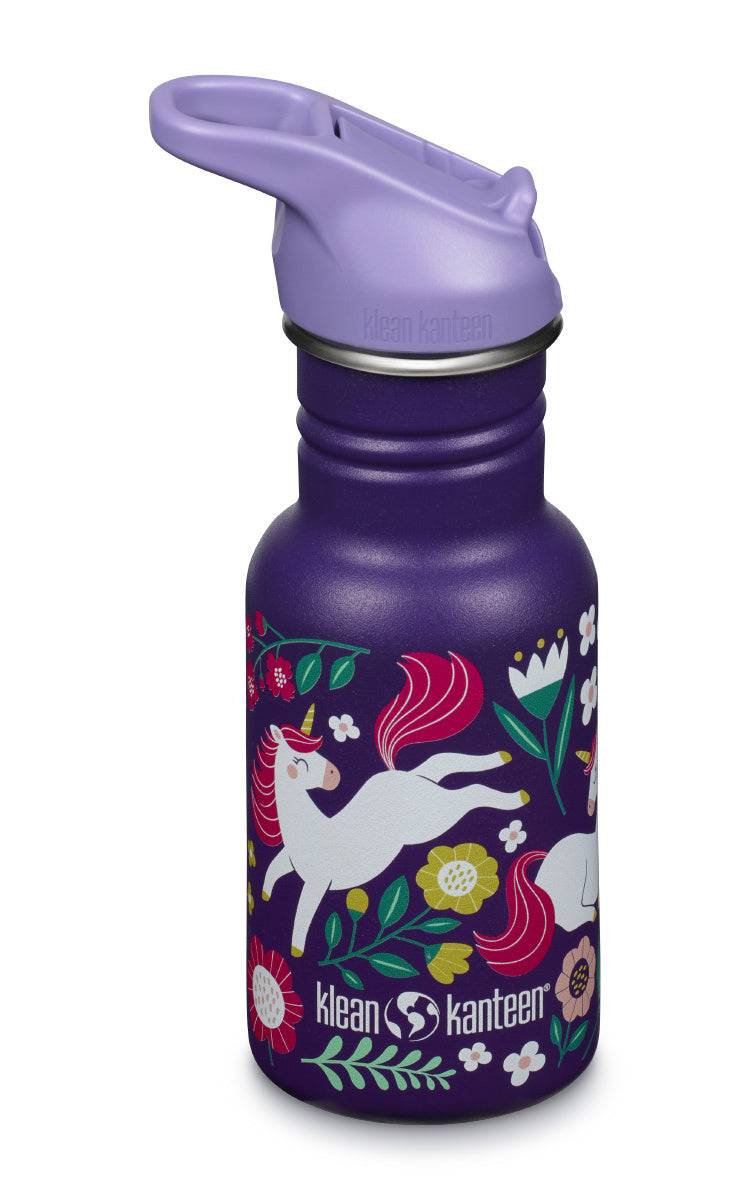 Klean Kanteen Kid Classic 355ml Unicorn – Barnflaska med Enhörningar