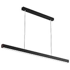 Modern Chandelier Modern LED Linear Chandelier, Pool Table Pendant Light, Kitchen Island Light Fixture,Dimmable Hanging Lighting for Dining Room, Office, Trichromatic Light (Size : 60cm)