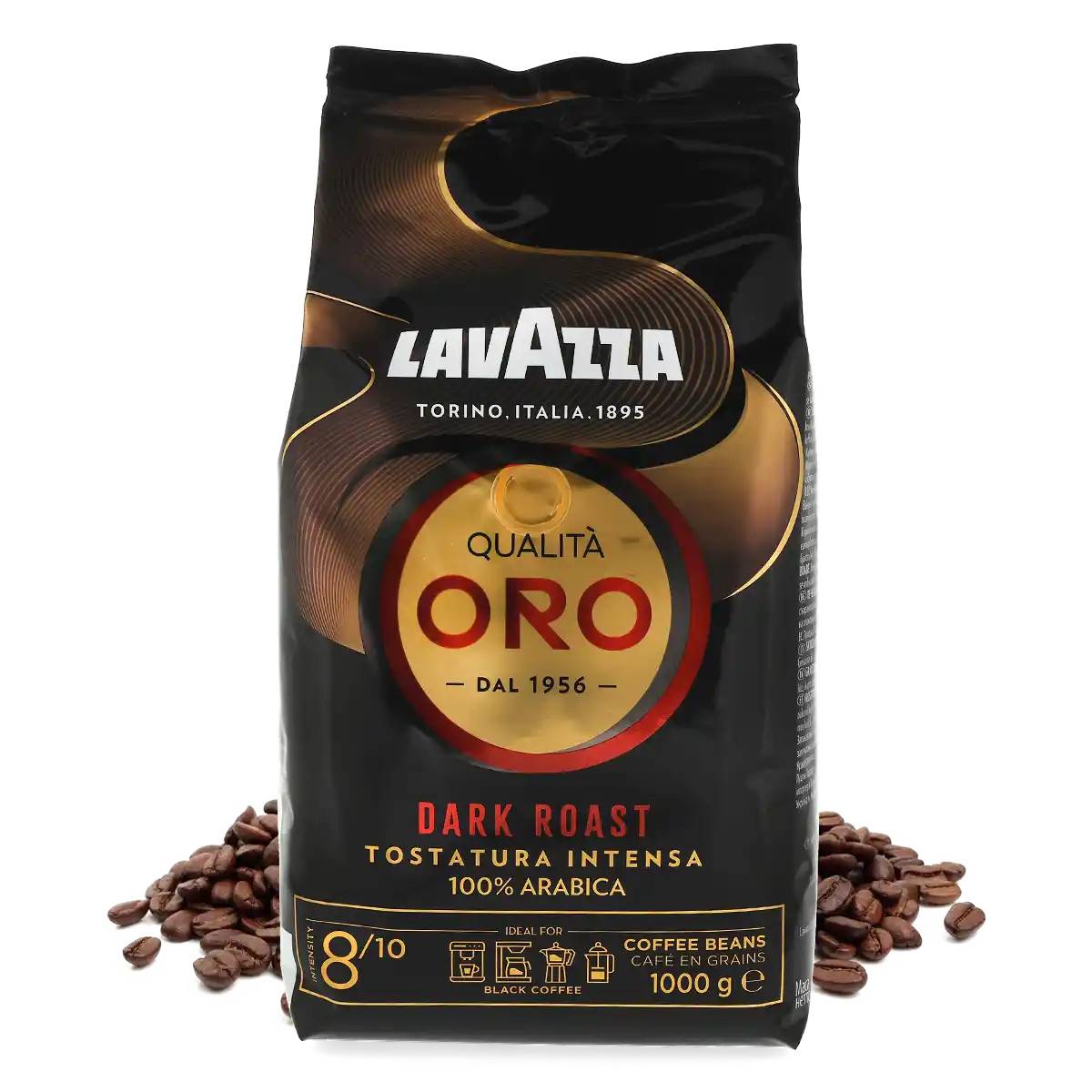 Lavazza | Qualità Oro Mørkristet - 1 kg kaffebønner