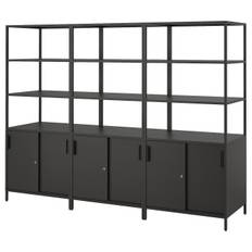 IKEA - TROTTEN skabskombination, antracit, 240x180 cm
