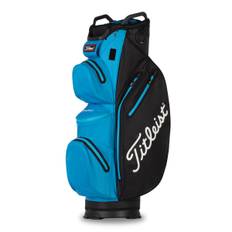 Titleist 14 StaDry vognbag-Sort/lyseblå