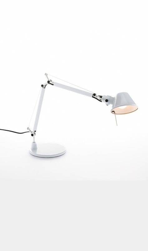 Artemide Tolomeo Micro bordslampa, Vit