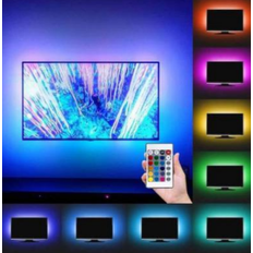 LED SLINGA FÖR BAKGRUNDSBELYSNING TV MED BLUTOOTH