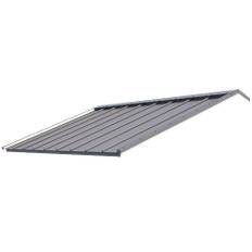 Komplett Paket Plåttak För Sadeltak Glädja Silver Metallic, 2975 Mm, 6790 Mm