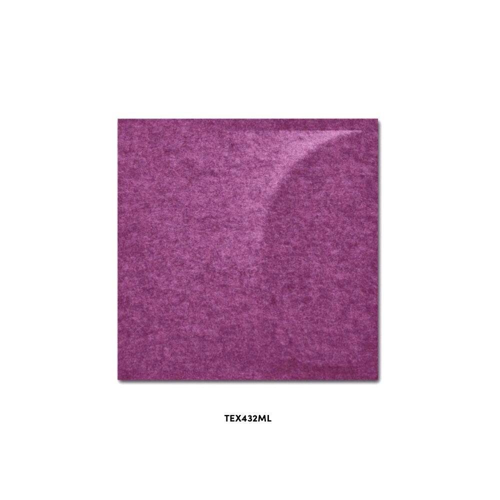 Lyserød Eclipse Akustikplade PET filt 40X40cm.