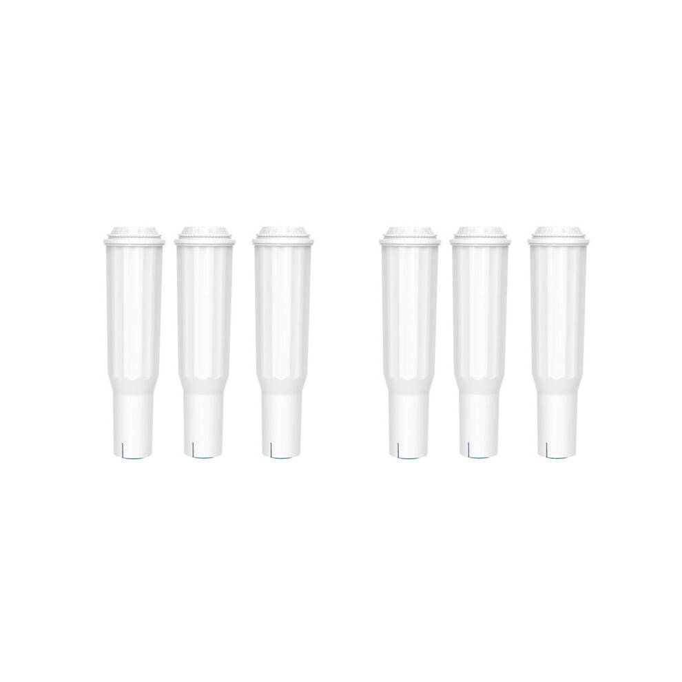 6 Pieces Filter Cartridge for Jura Claris White,Coffee Water Filter for Jura Impressa E8 Fully Automatic Coffee Machines