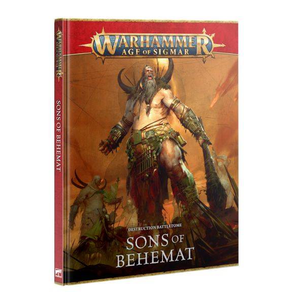 Warhammer: Age of Sigmar (4th Edition) - Destruction Battletome: Sons of Behemat (2026) (Hardback) - 60030231001