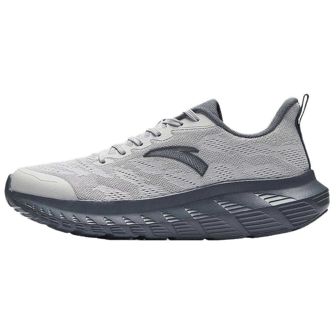 Anta Lightweight Cloud Comfortable Versatile Wear-Resistant Non-Slip Low-Top Casual Running Shoes Men sneaker Gray 112435536S-5 41