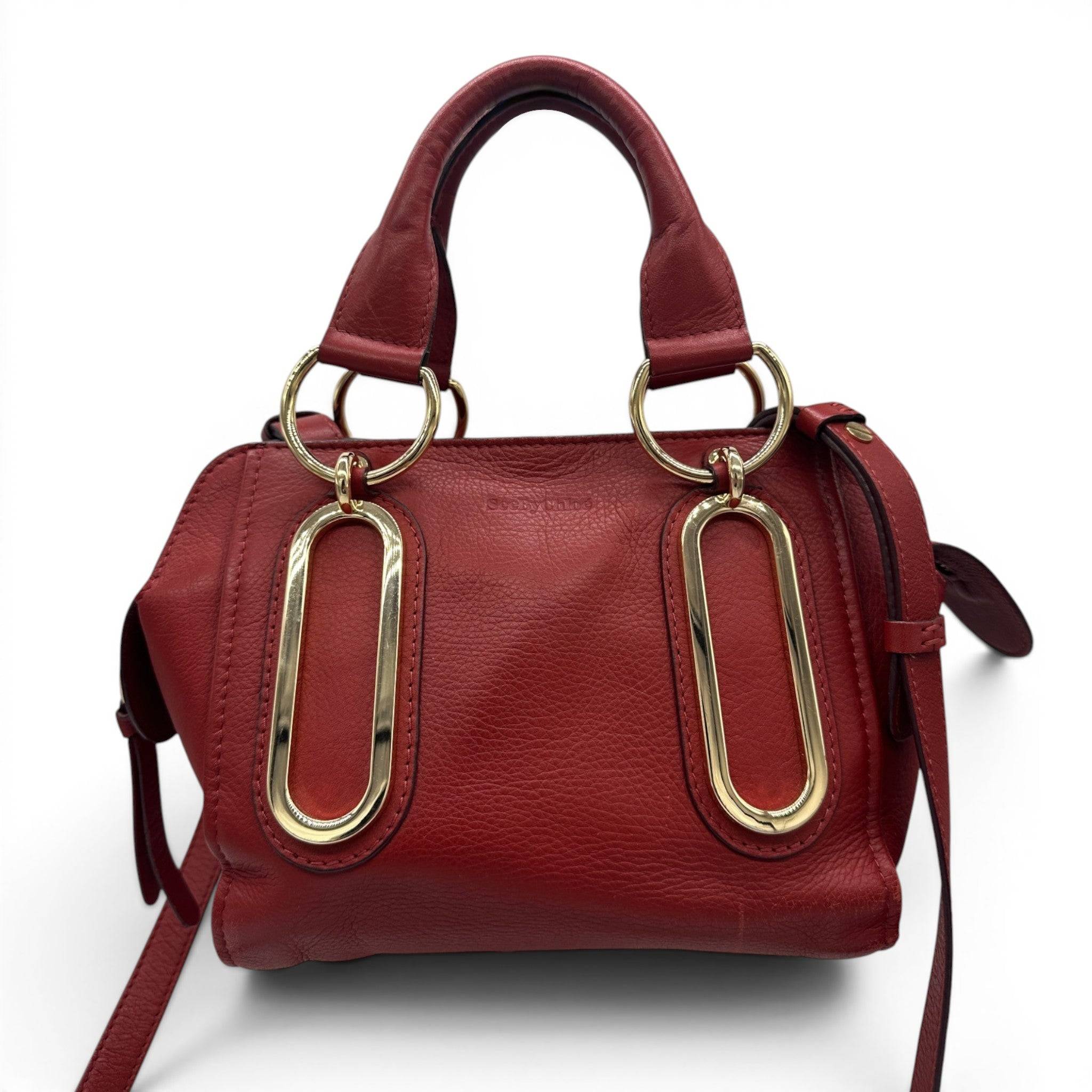 Vintage See by Chloé Paige 2-Way Handbag
