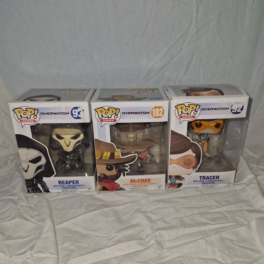 Funko Pop, 3 stycken overwatch
