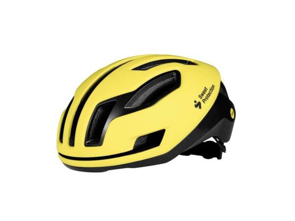 Sweet Protection Falconer 2Vi MIPS Viz cykelhjelm gul - Hjelmstørrelse 56-59 cm