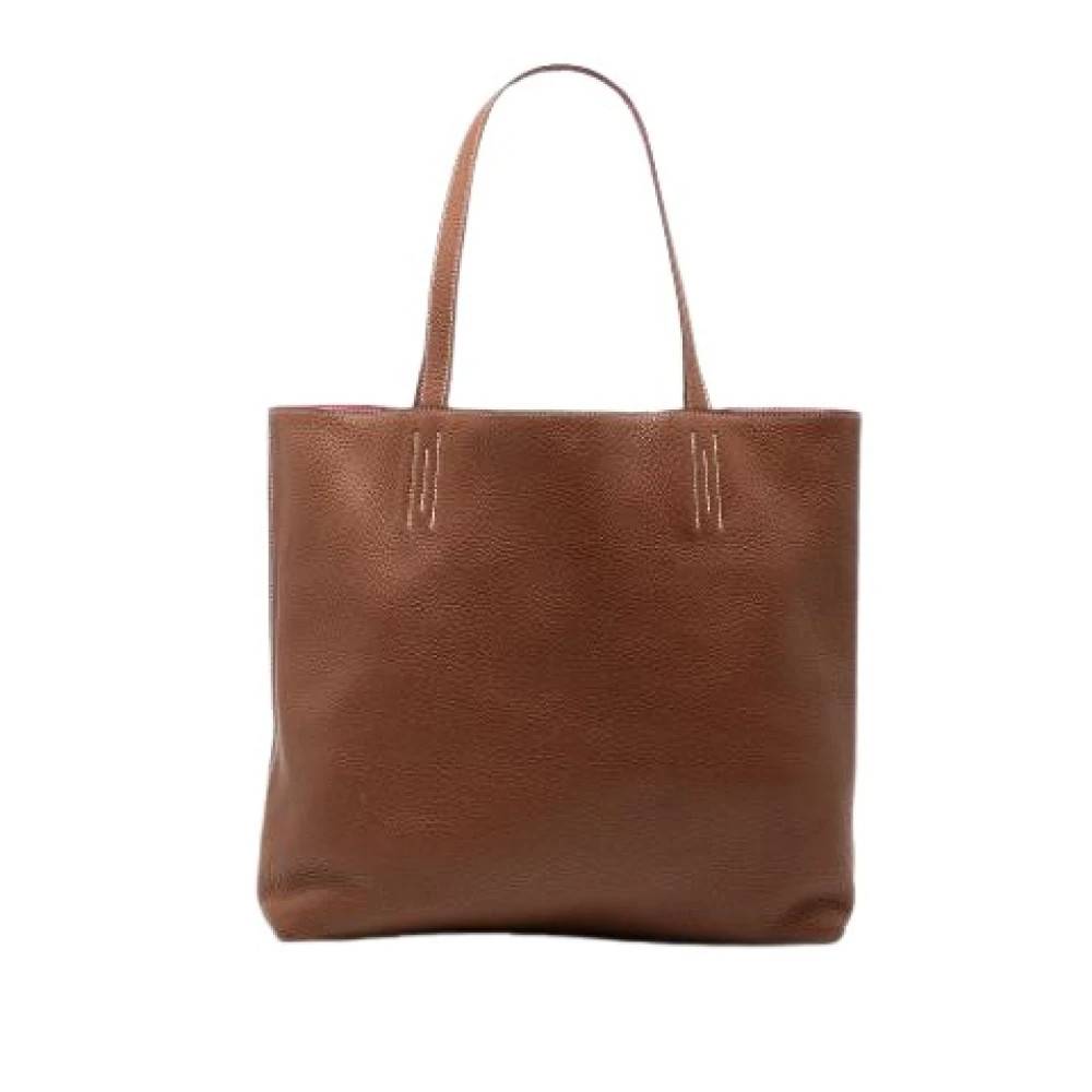 Hermès Vintage Pre-owned Læder Tote - Vintage - Dame - Brun - ONE SIZE - Læder