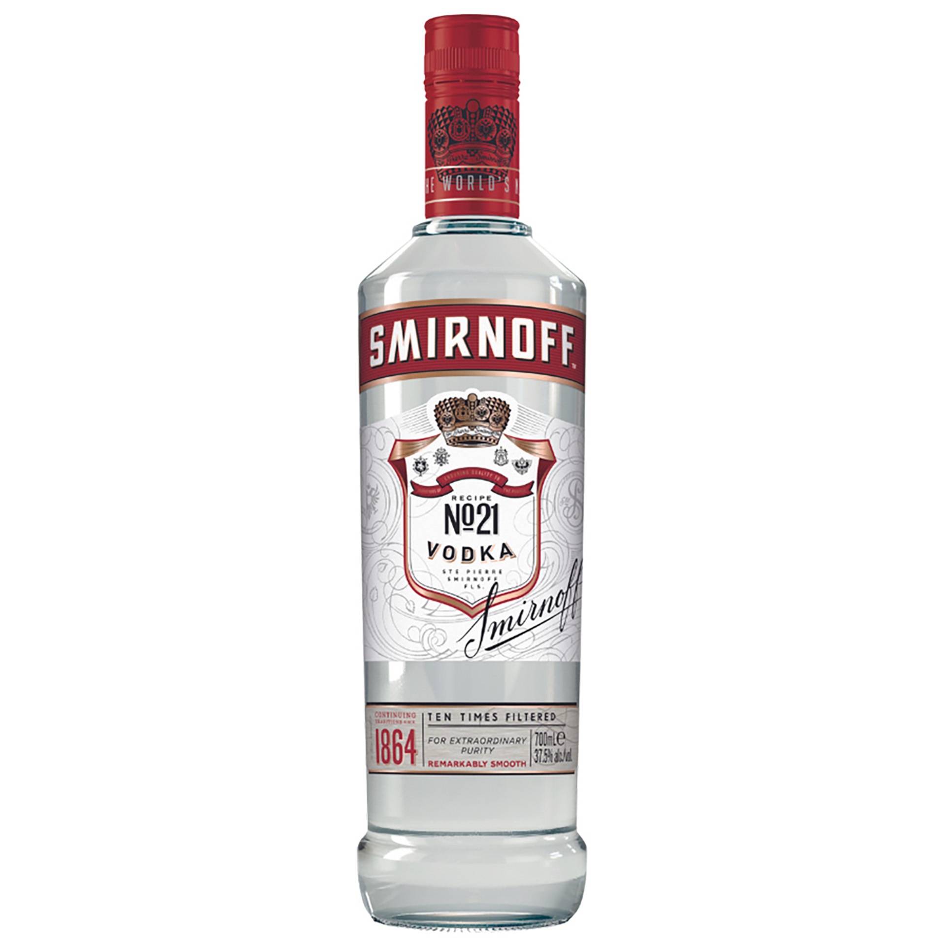 Smirnoff Red 37,5% 70cl..