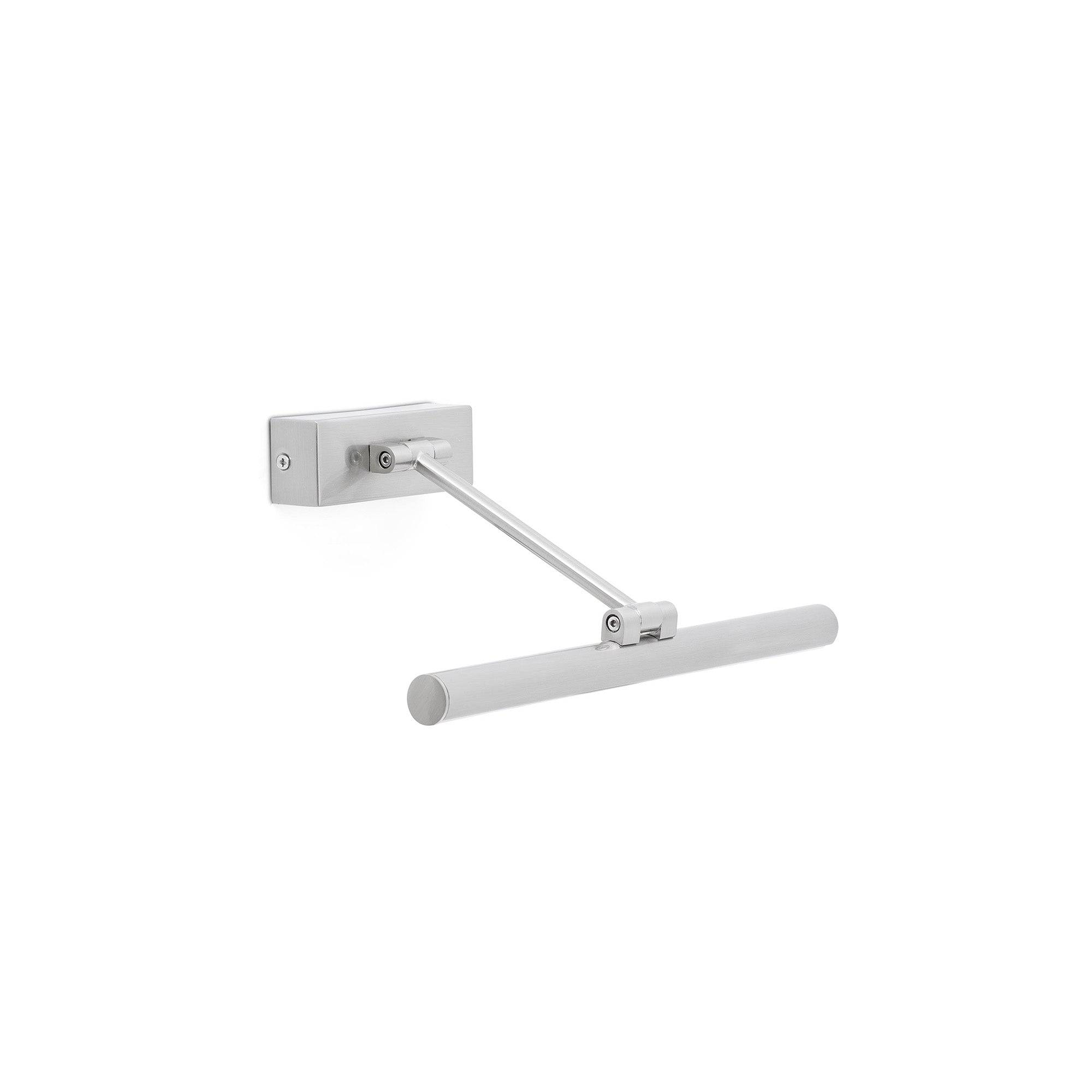 Magritte LED malerilampe - 30 cm / Mat nikkel