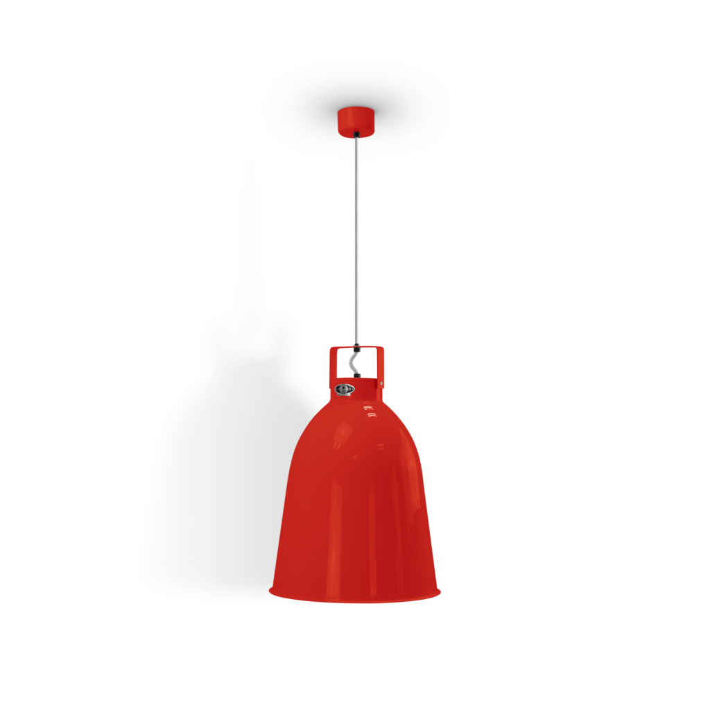 Clement C360 pendel fra Jieldé - Red / Blank