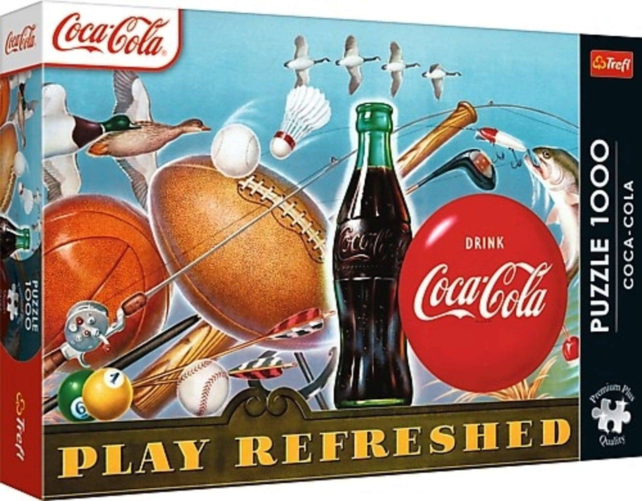 Trefl Puzzle Premium Plus 1000 - Coca-Cola - Play Refreshed