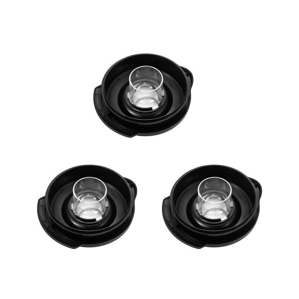 3X 6-Cup Glass Blender Lid Cover for Os-Ter Blender Jar 124461-000-000 Fit for Os-Ter Pro Blenders Lid Replacement Parts
