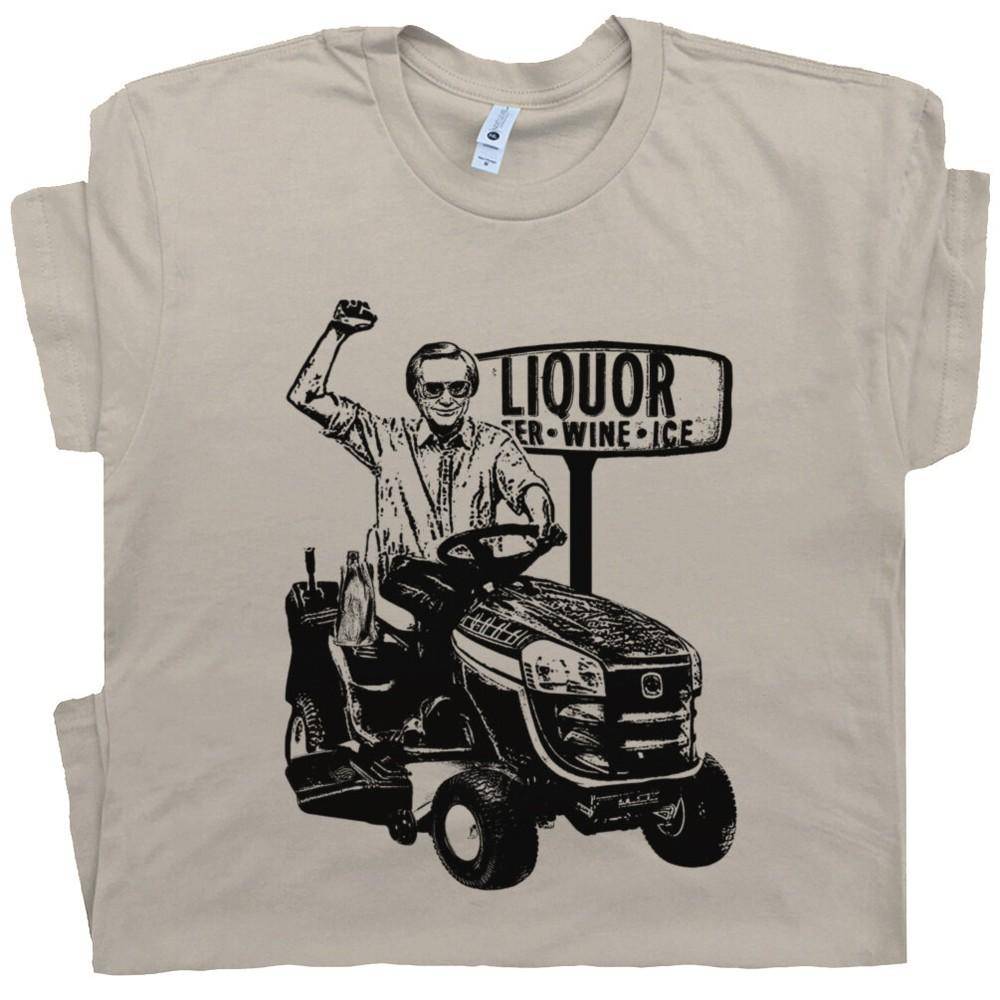 George Jones T-shirt Rolig T-shirt Gräsklippare Cool Vintage Traktor Countrymusik cm
