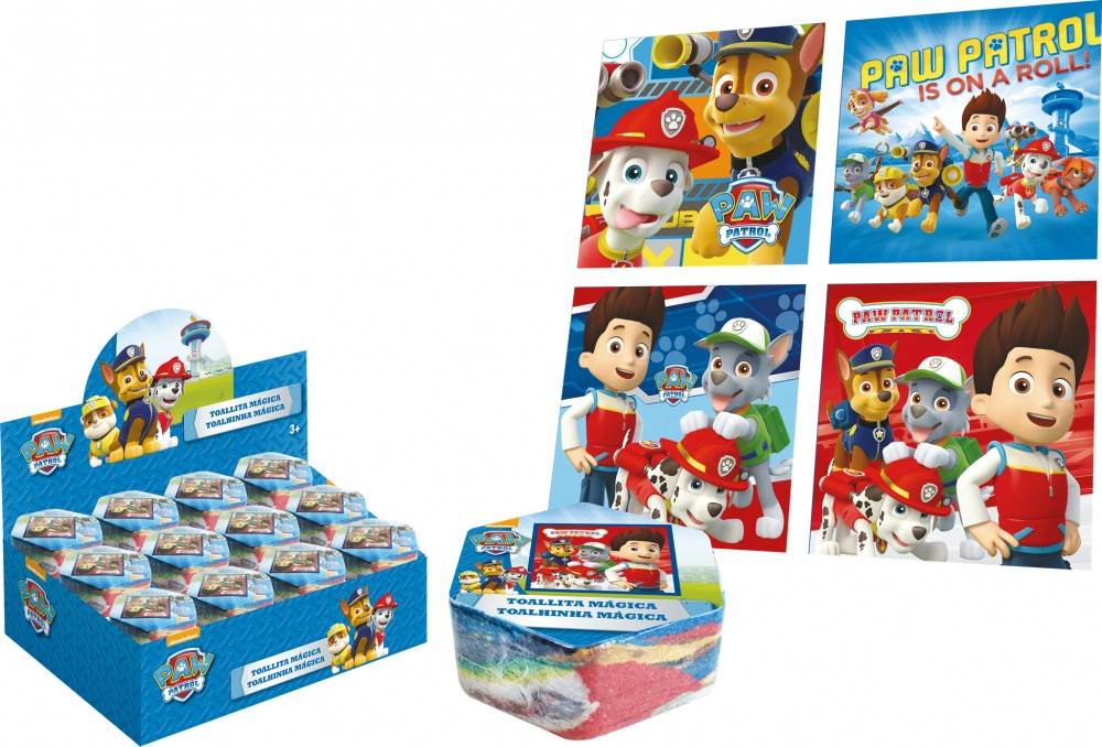 Paw Patrol Magic Hand Towel ansiktshandduk 30x30 cm