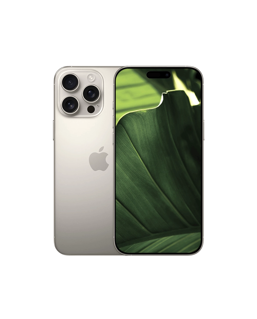 iPhone 16 Pro Max Natural Titanium / 1TB / Bra skick