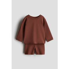 Baby - Beige Badset med UPF 50 - Size: 74/80 (6-12M) - H&M - Brun (74/80 (6-12M))