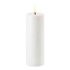 UYUNI Lighting Led Pillar Candle Vit